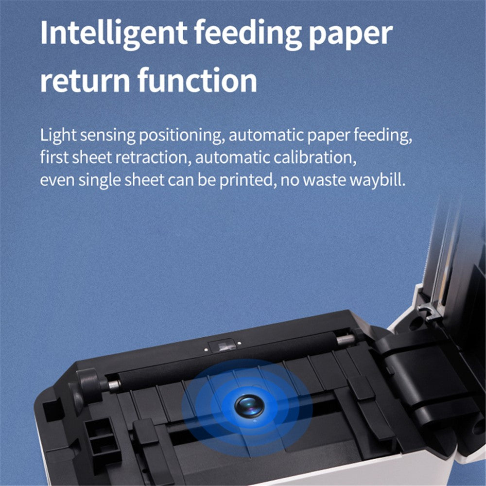 TDL407H-180mm-/-s-High-Speed-Desktop-Thermal-Label-Printer-Barcode-Printing-Machine,-USB-Version-US-Plug