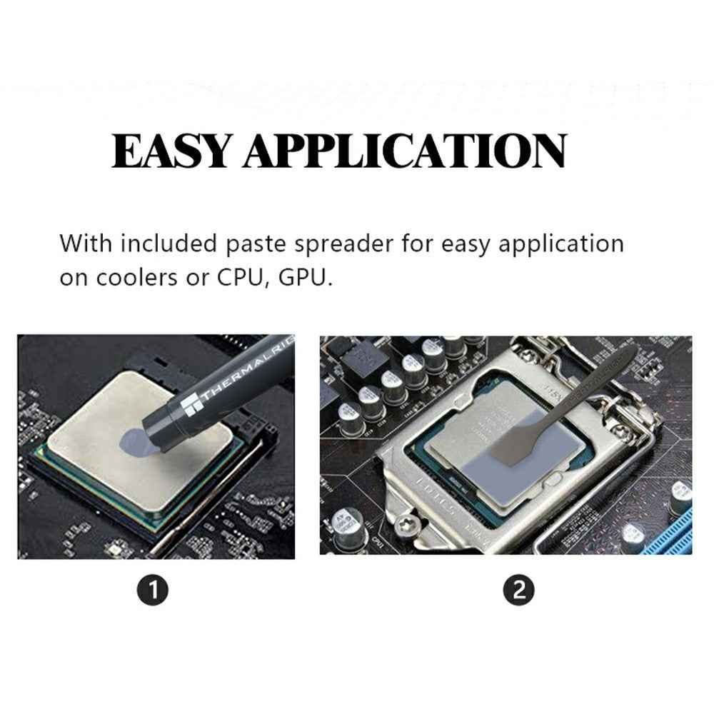 TF7 4g Thermal Paste 12.8W / mK CPU GPU Heat Sink Compound - Grey