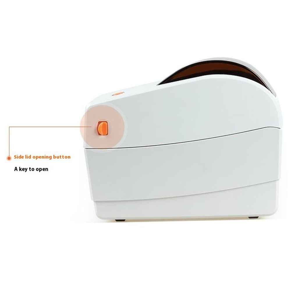 TP403 180mm / s Fast Printing Desktop Thermal Printer Barcode Label Printer, USB+Bluetooth-compatible Version - US Plug