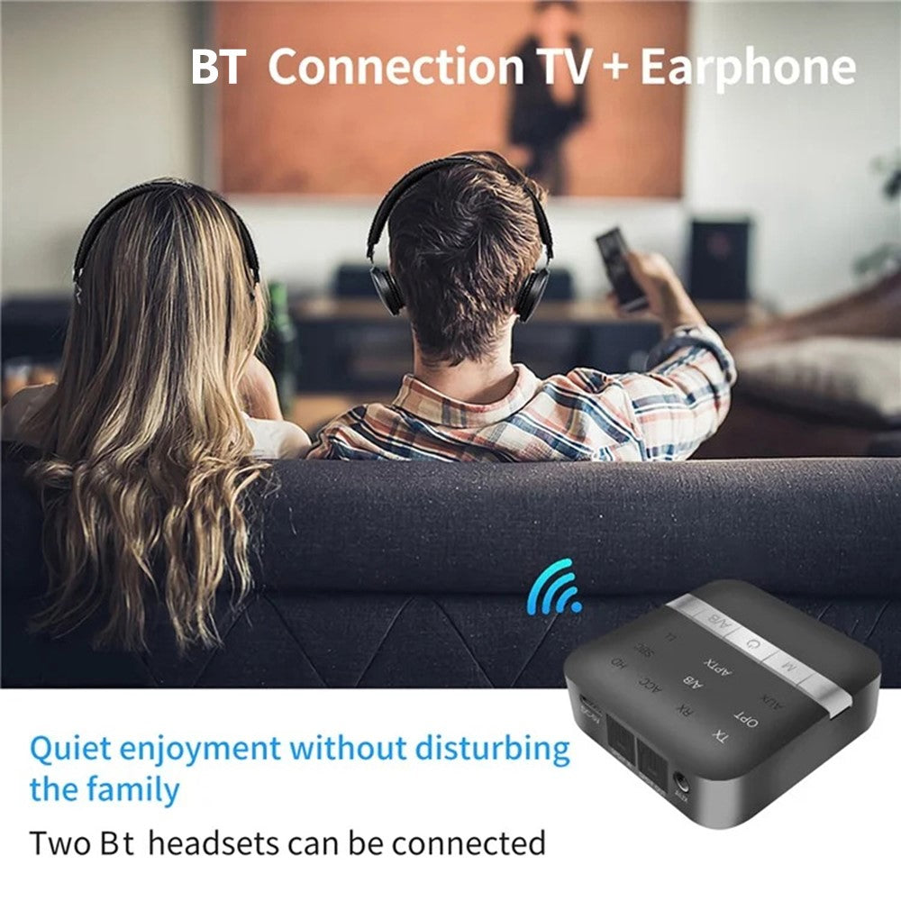TX200-2-In-1-Transmitter-Receiver-Bluetooth-Compatible-Optical-Coaxial-Audio-Adapter-for-TV-/-Home-Theater-(-Chip:-CSR8675-)