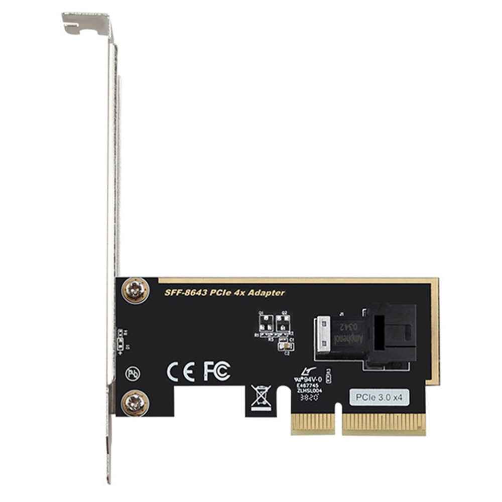 TXB123 Driver Free PICE3.0x4 U2 2.5in Nvme U.2 PCIE 3.0 to SFF8643 Adapter Card