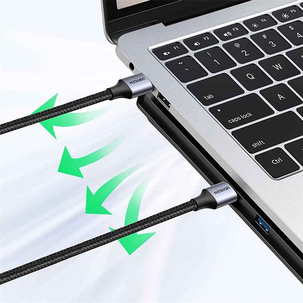 For Hard Disk Driver TV USB Hub Camera USB 3.0 Male to Male Braided Data Cable, 2m
