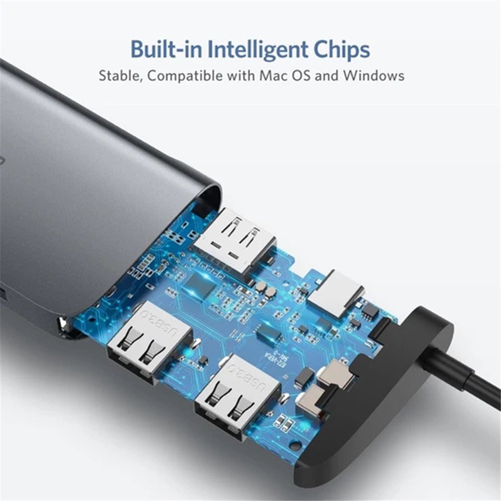 USB-Type-C-Adapter-6-in-1-USB-C-Hub-with-4K-HDMI-RJ45-Ethernet-Lan-USB3.0-Type-C-PD-Charge