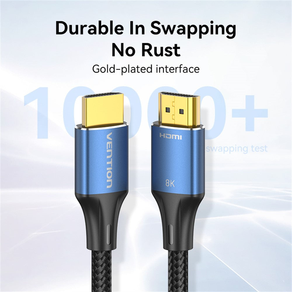 ALGLF-1m-HDMI-A-Male-to-Male-8K-HD-Cable-Aluminum-Alloy-Cotton-Braided-HDMI-Wire-Blue