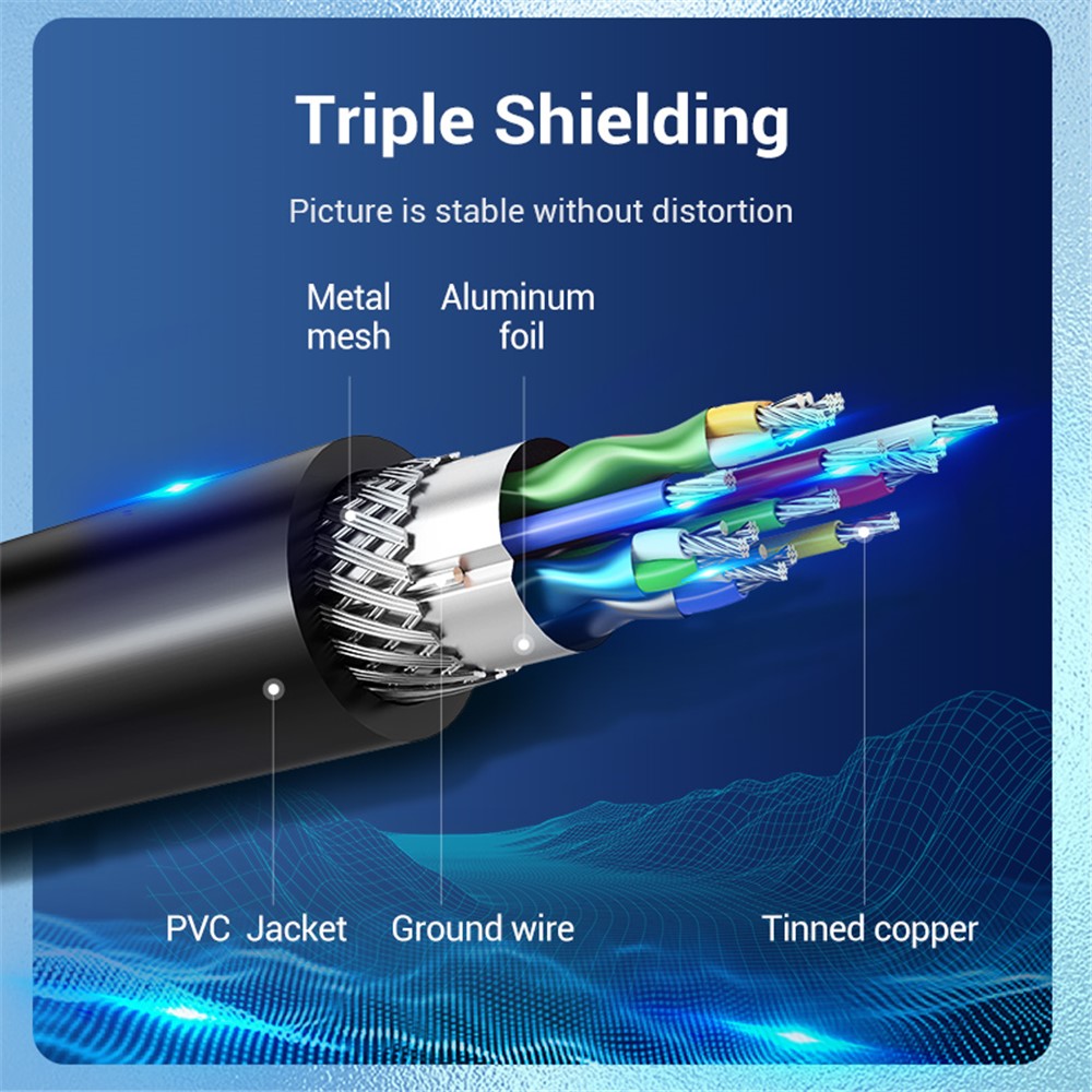 1.5m-DisplayPort-DP-to-DVI-24+1-Male-to-Male-Cable-1080P-/-60Hz-Gold-Plated-Connector-Wire