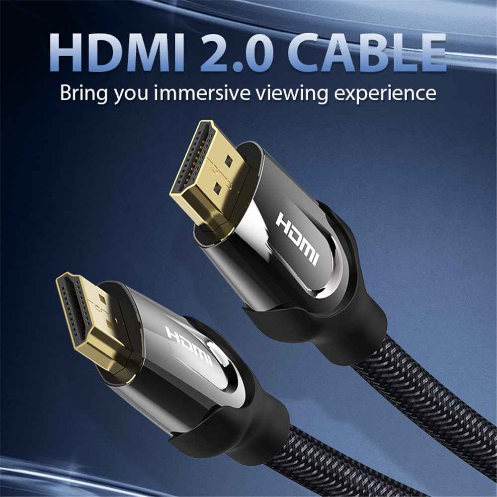 VAA-B05-B1000 10m 4K 30Hz HDMI Male to Male Cable HD Nylon Braided Cord