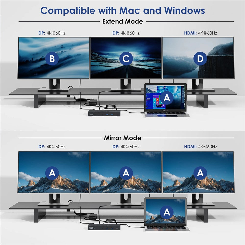 UG69PD24PRO-12-in-1-Docking-Station-Triple-4K-Display-Support-PD-130W-Fast-Charging-EU-Plug