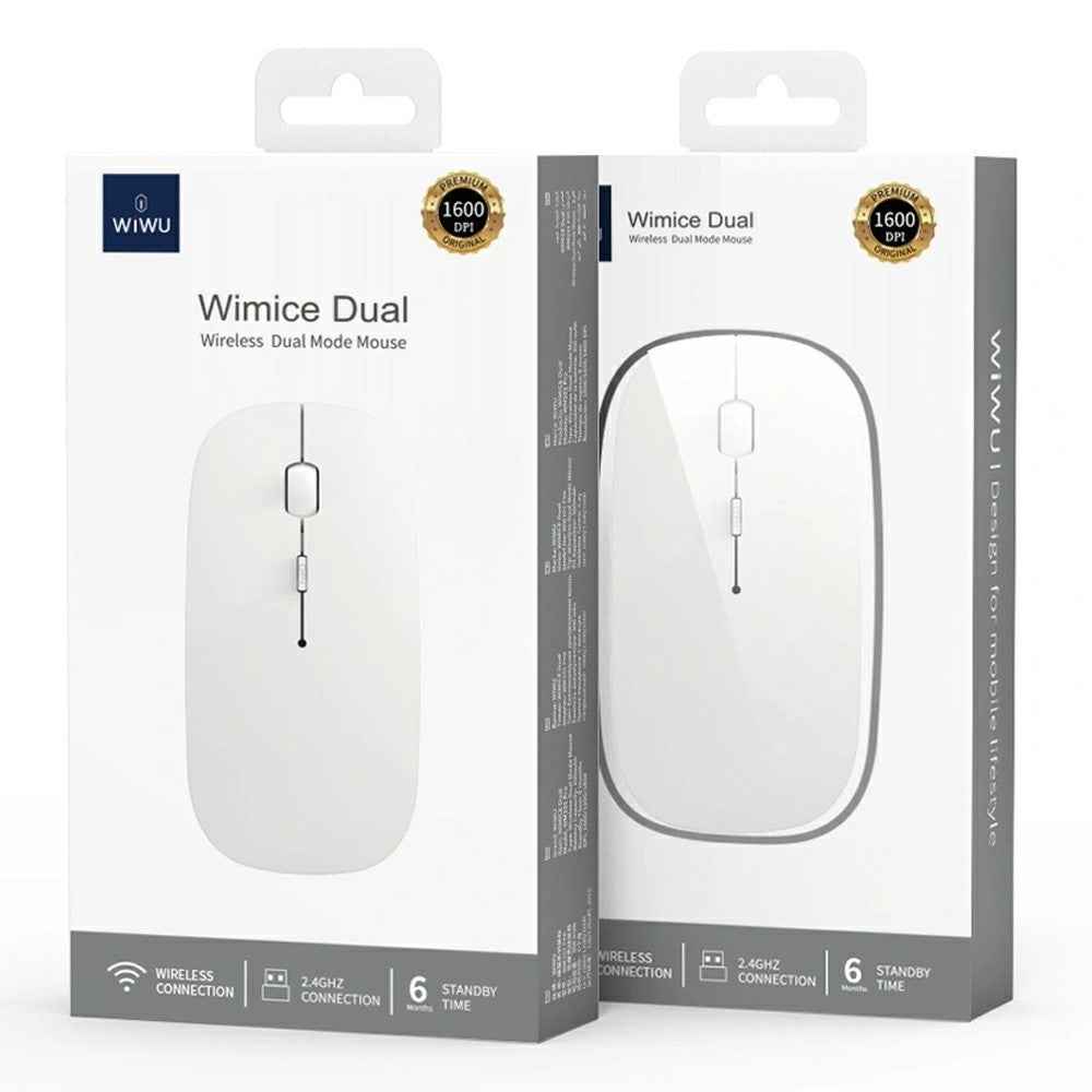 Pearl WM101 Pro 2.4G + Bluetooth-compatible Dual Mode Wireless Mouse for Mac  /  Windows