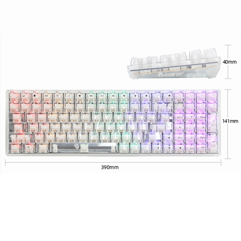 K10-Mechanical-100-Key-Type-C-Wired-Keyboard-with-Clear-Keycap-Transparent-Black