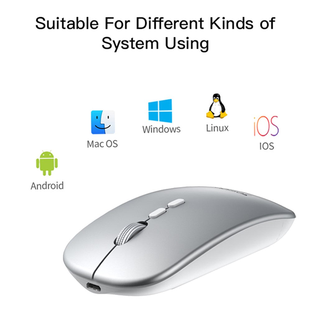 KB15-Rechargeable-2.4G-Wireless-Photoelectric-Mouse-Frosted-Quiet-Computer-Laptop-Mice
