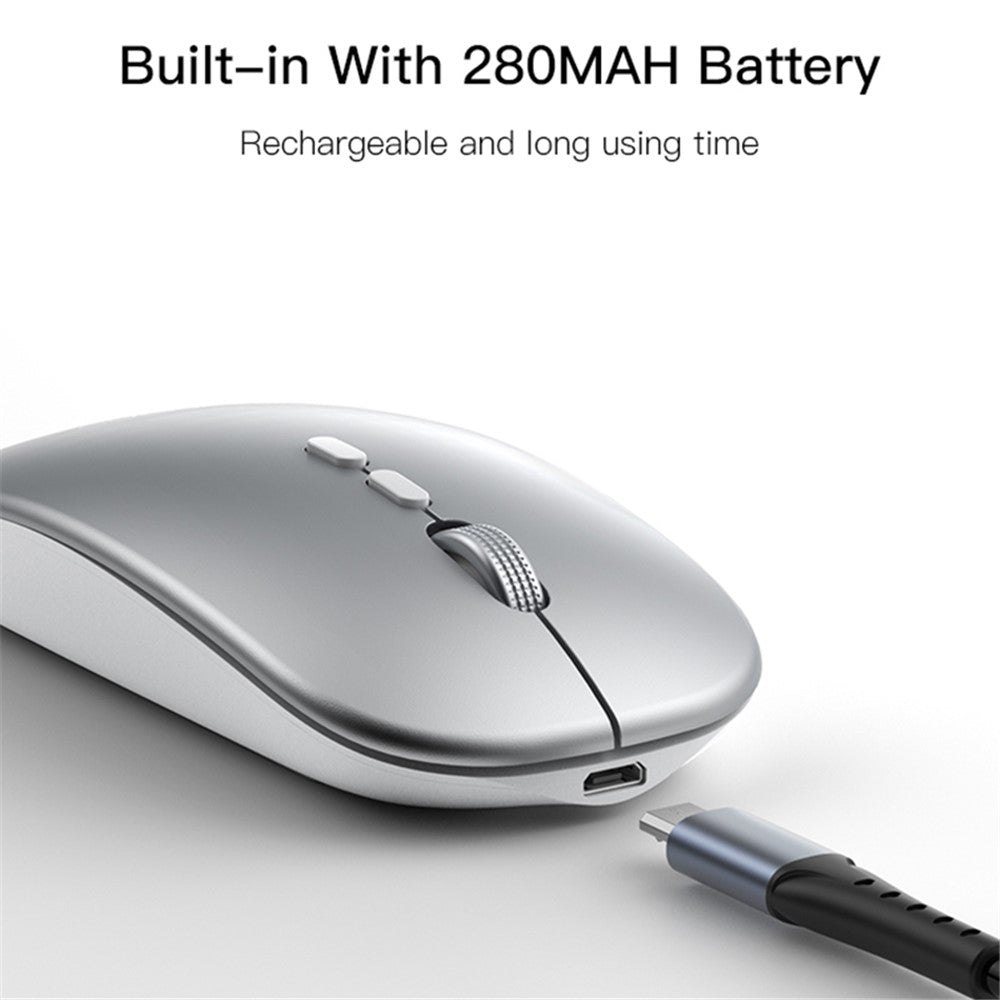 KB15-Rechargeable-2.4G-Wireless-Photoelectric-Mouse-Frosted-Quiet-Computer-Laptop-Mice