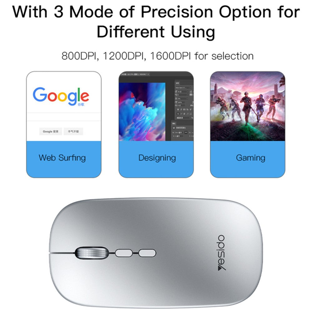 KB15-Rechargeable-2.4G-Wireless-Photoelectric-Mouse-Frosted-Quiet-Computer-Laptop-Mice