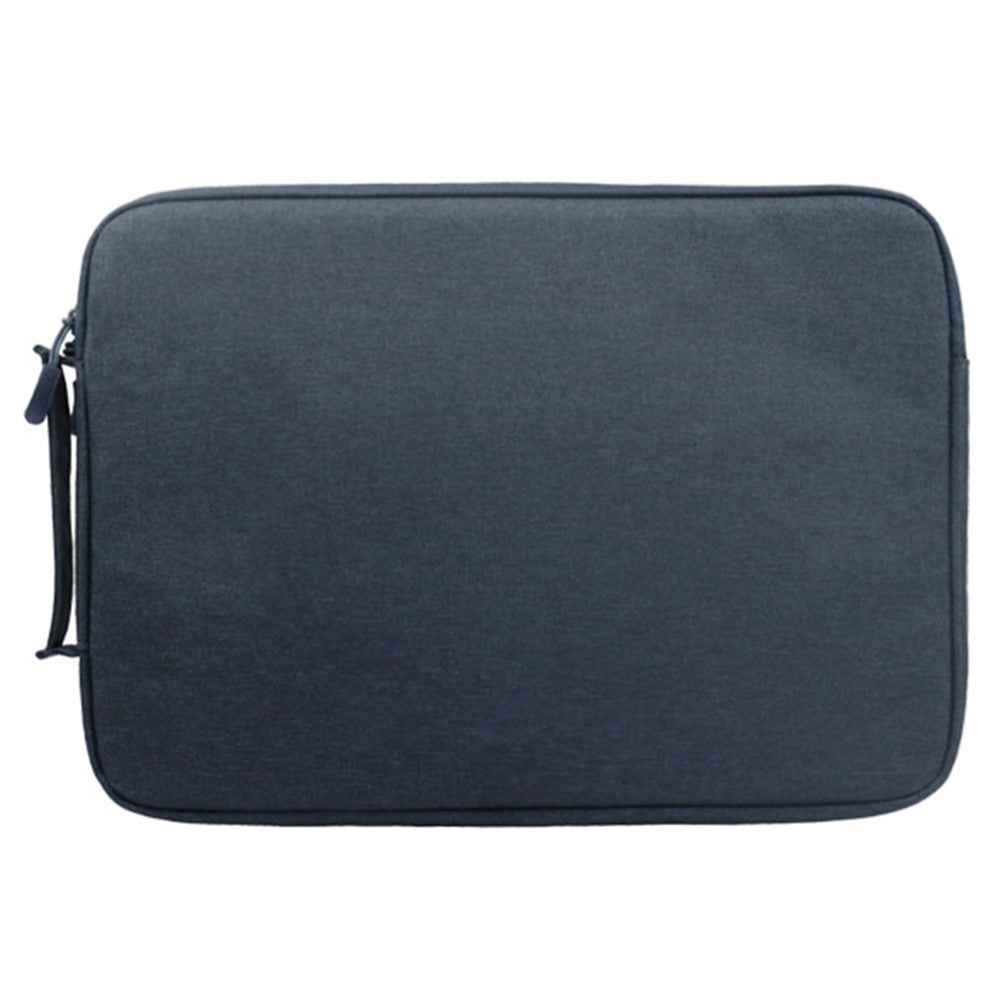 QY-C009 Anti-Drop Carry Case with 3 Outer Pouch/Handle Wear-Resistant Sleeve Bag for 11.6-inch Laptops Portable Storage Bag - Navy Blue
