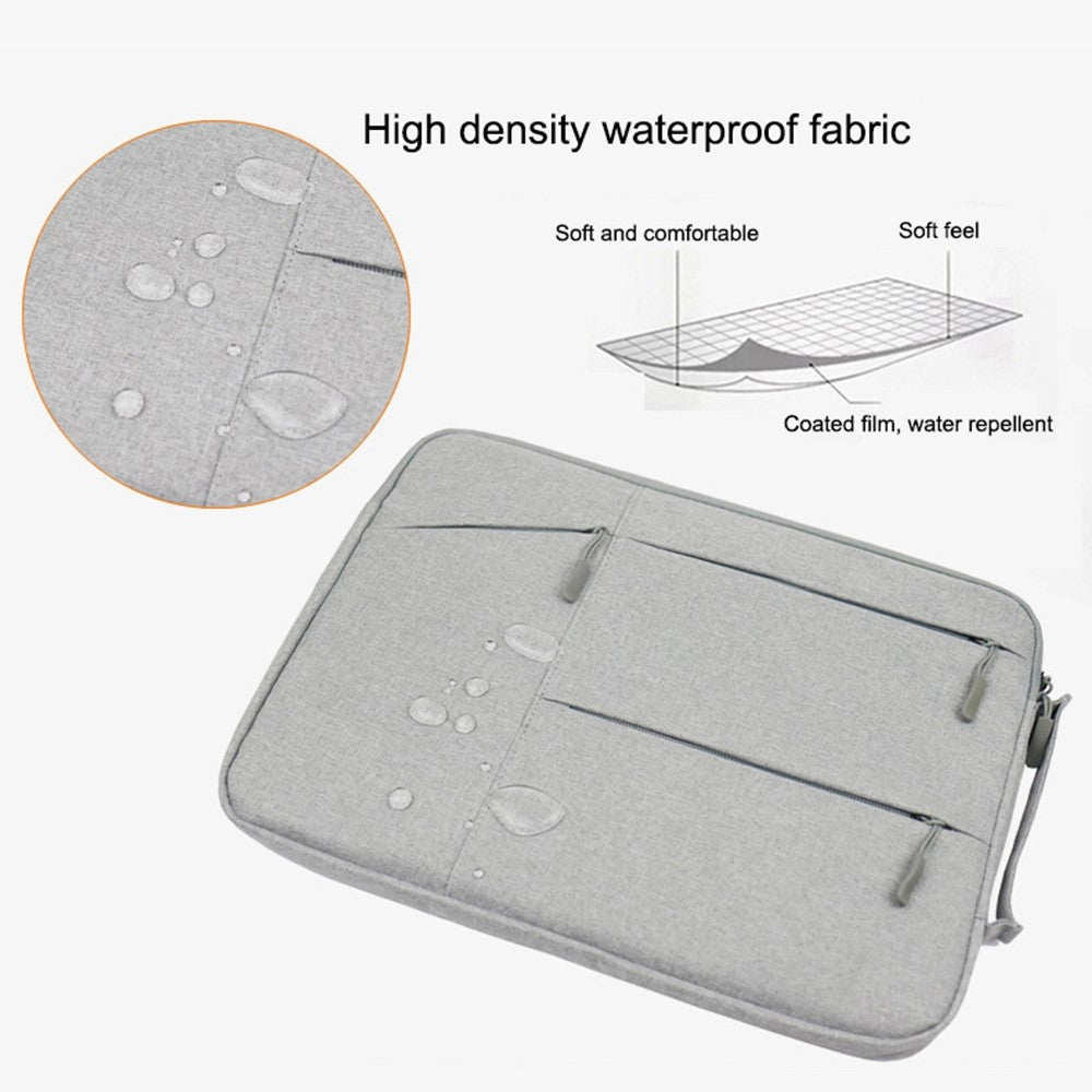 QY-C009-Anti-Drop-Carry-Case-with-3-Outer-Pouch/Handle-Wear-Resistant-Sleeve-Bag-for-11.6-inch-Laptops-Portable-Storage-Bag-Navy-Blue