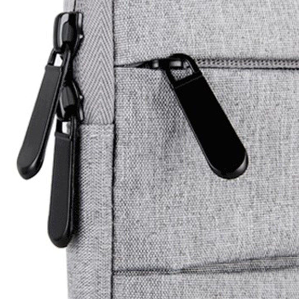QY-C015-14''-Laptop-Protection-Case-Soft-Lining-Anti-scratch-Notebook-Computer-Sleeve-Bag-with-Hiding-Handle-Strap-Navy-Blue