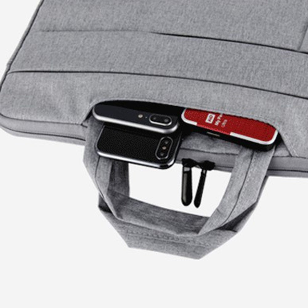 QY-C015-14''-Laptop-Protection-Case-Soft-Lining-Anti-scratch-Notebook-Computer-Sleeve-Bag-with-Hiding-Handle-Strap-Navy-Blue