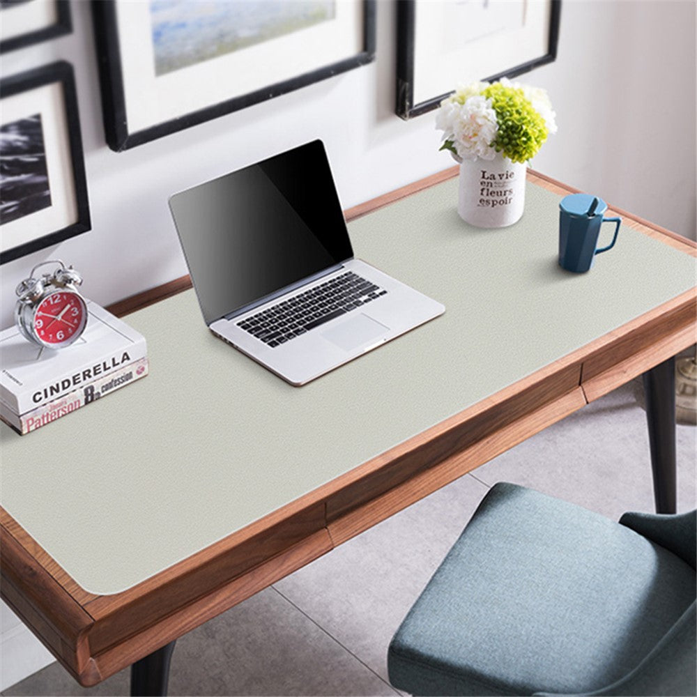 ZD01-90x40cm-Extra-Large-Office-Computer-Desk-Mat-Double-sided-Table-Keyboard-Mouse-Pad-Pink/Silver